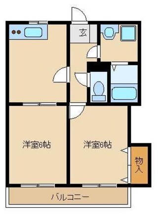 グリーンフィールドの物件間取画像